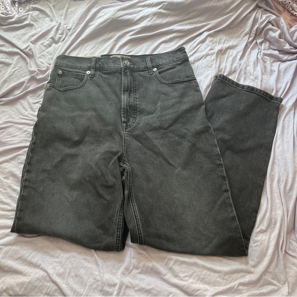 NWT Everlane The way high straight leg jean Long